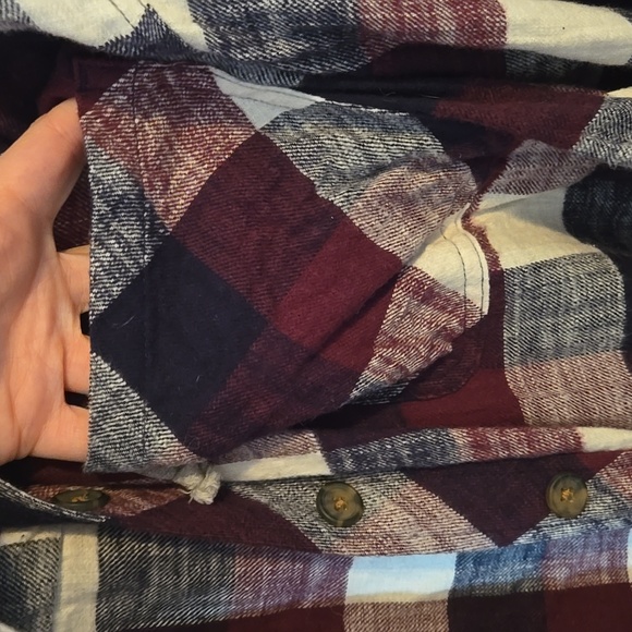 PLUS SIZE 4xl Maurices Cabin Plaid Shacket - Picture 3 of 5